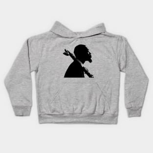 Jazz Bass Clarinet Clarinetist, Woodwind Musician Orchestra Kids Hoodie